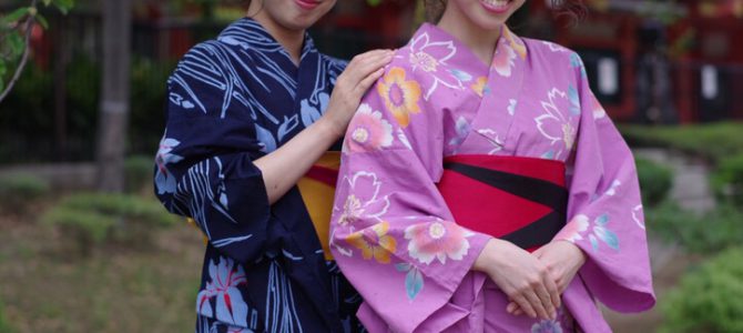 花火大会に夏祭の着付け予約受付中 ♪