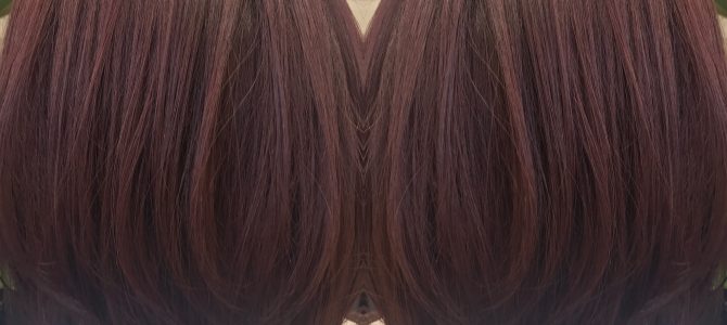 New color part.2 フェミニティアッシュピンク @布施直也